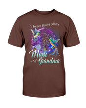 Load image into Gallery viewer, My Greatest Blessing Calls Me Mom And Grandma T-Shirt
