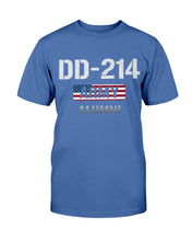 Load image into Gallery viewer, USA Flag DD-214 US Army Veteran Alumni T-Shirt
