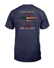 Load image into Gallery viewer, Stand For The Flag Kneel For The Cross T-Shirt
