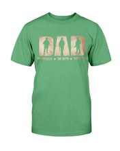 Load image into Gallery viewer, The Veteran Dad, The Myth, The Legend T-Shirt
