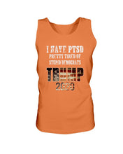 Load image into Gallery viewer, I Have PTSD Pretty Tired of Stupid Democrats Trump 2020 Tank
