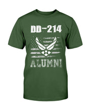Load image into Gallery viewer, DD-214 ALUMNI U.S Air Force, Gift For Air Force Veteran T-Shirt

