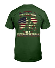 Load image into Gallery viewer, Proud Son Of A Vietnam Veteran T-Shirt
