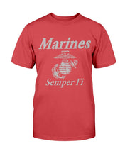 Load image into Gallery viewer, Marines Veteran Shirt Semper Fi, Gift For Marines Veteran T-Shirt

