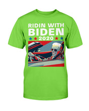 Load image into Gallery viewer, Ridin With Biden Shirt, Vote Joe Biden Flag T-Shirt
