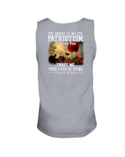 Load image into Gallery viewer, Sorry If My Patriotism Offends You Trust Me Tank
