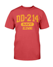 Load image into Gallery viewer, DD-214 US Navy Alumni, Gift For Navy Veterans T-Shirt
