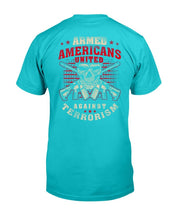 Load image into Gallery viewer, Armed Americans United Against Terrorism T-Shirt
