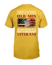 Load image into Gallery viewer, There's A Bunch Of Us Old Men T-Shirt
