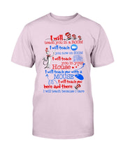 Load image into Gallery viewer, Teacher I Will Teach You In A Room, I Will Teach You Now On Zoom T-Shirt

