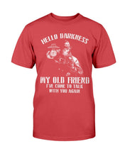 Load image into Gallery viewer, Marines Shirt Hello Darkness My Old Friend I've Come To Talk With You Again T-Shirt
